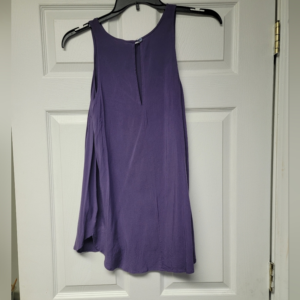 Purple Sleeveless Top